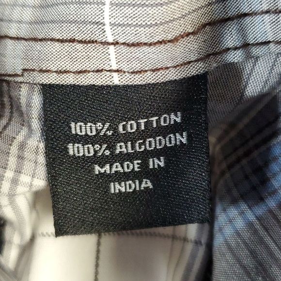 Resistol‎ University Fit Snap Front Plaid Western Rodeo Shirt Size XXL - Picture 7 of 8